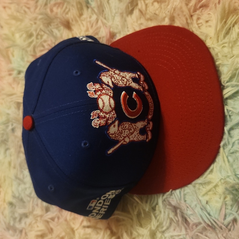 RARE MLB 2020 London Series Chicago Cubs New Era 9Fifty Snapback baseball Hat OS